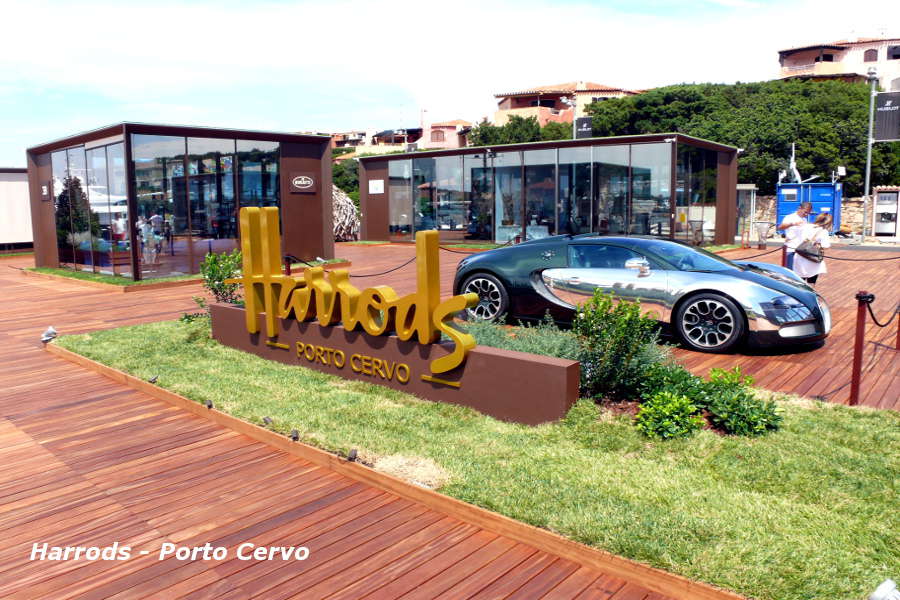 Rent luxury villa Sardinia - Shopping Porto Cervo